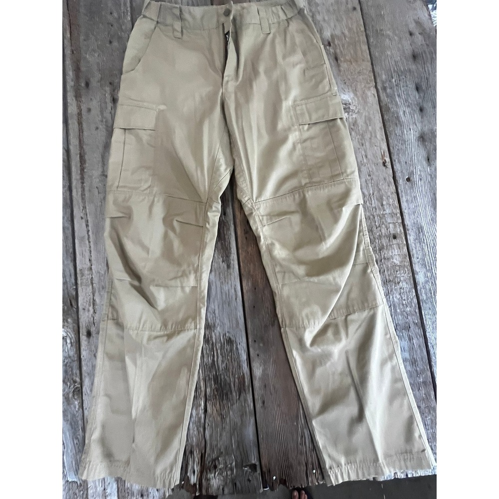 Vertx Phantom Ops Tactical Cargo Pants Mens 33x34 Khaki Tan Ripstop VTX8600DT